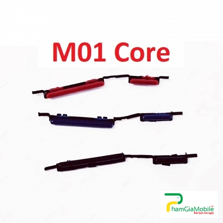 Nút Nguồn Nhựa Âm Lượng Ngoài Samsung Galaxy M01 Core Original Power Button + Volume Control Button